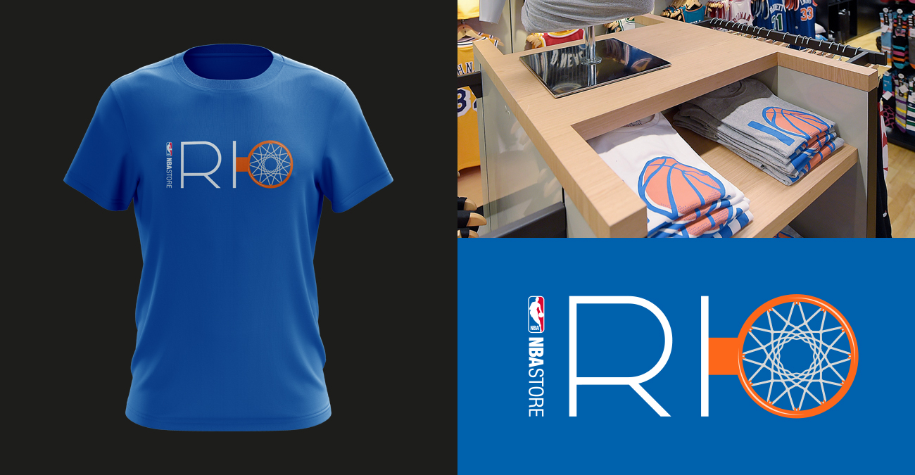 NBA Store Rio by Studio61