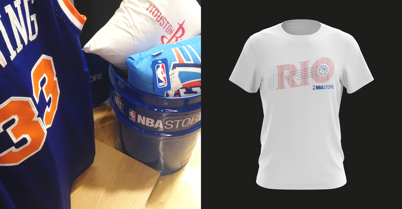 NBA Store Rio by Studio61