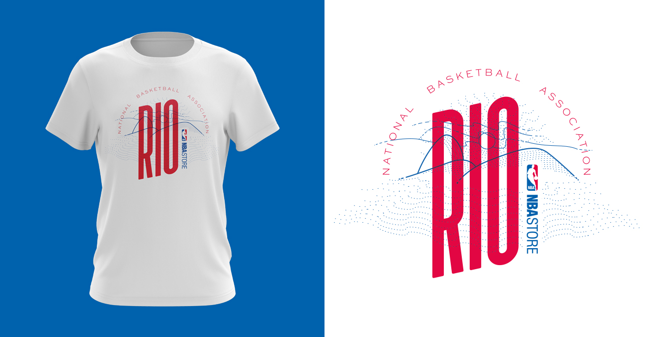 NBA Store Rio by Studio61