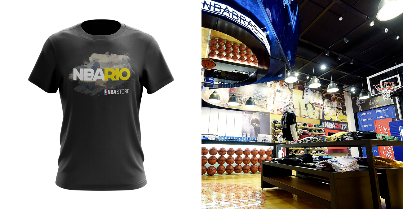 NBA Store Rio by Studio61