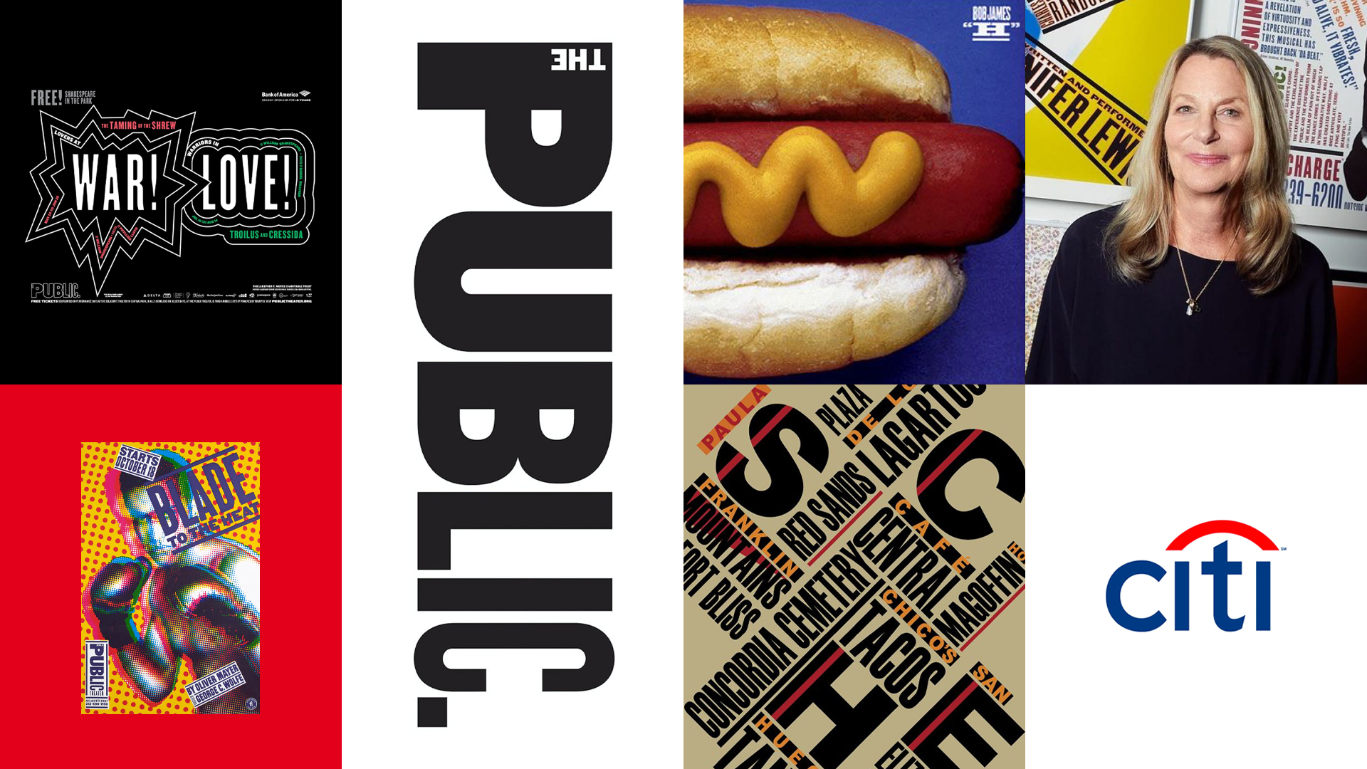 Paula Scher Influências by Studio61